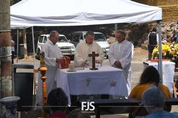 Misa y procesión en Telde en honor de María Auxiliadora/Francisco Javier Santana.